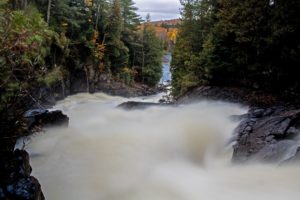 oxtongue river ragged falls provincial park fall colours