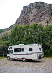 motorhome cape breton highlands national park