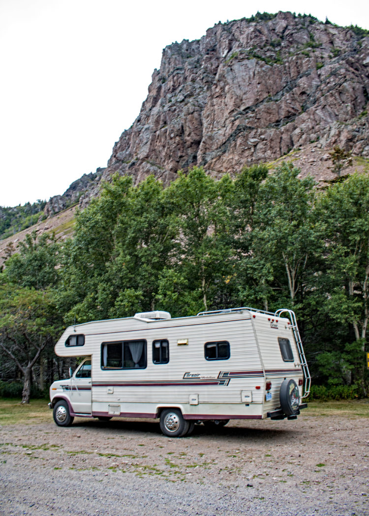 motorhome cape breton highlands national park