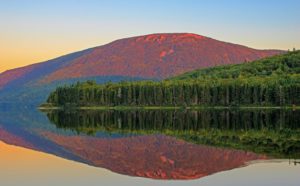 nictau lake mount carleton provincial park new brunswick canada