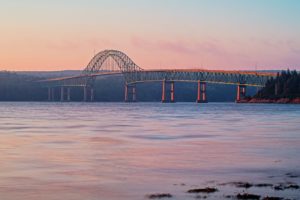 north sydney cabot trail koa campground great bras d'or seal island bridge