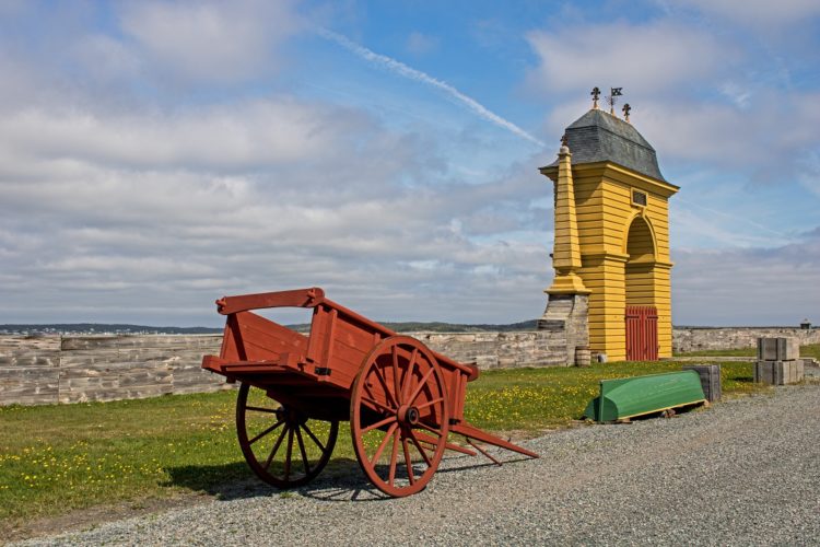 fortress of louisbourg cape breton nova scotia canada