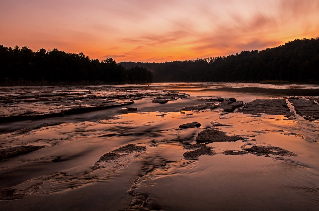 falls reserve conservation area maitland river waterfall goderich ontario canada