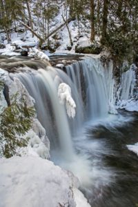 hoggs falls boyne river ontario canada waterfall