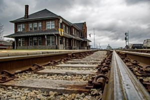 stratford ontario canada via rail historic train station