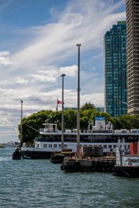 ongiara ferry boat docked toronto
