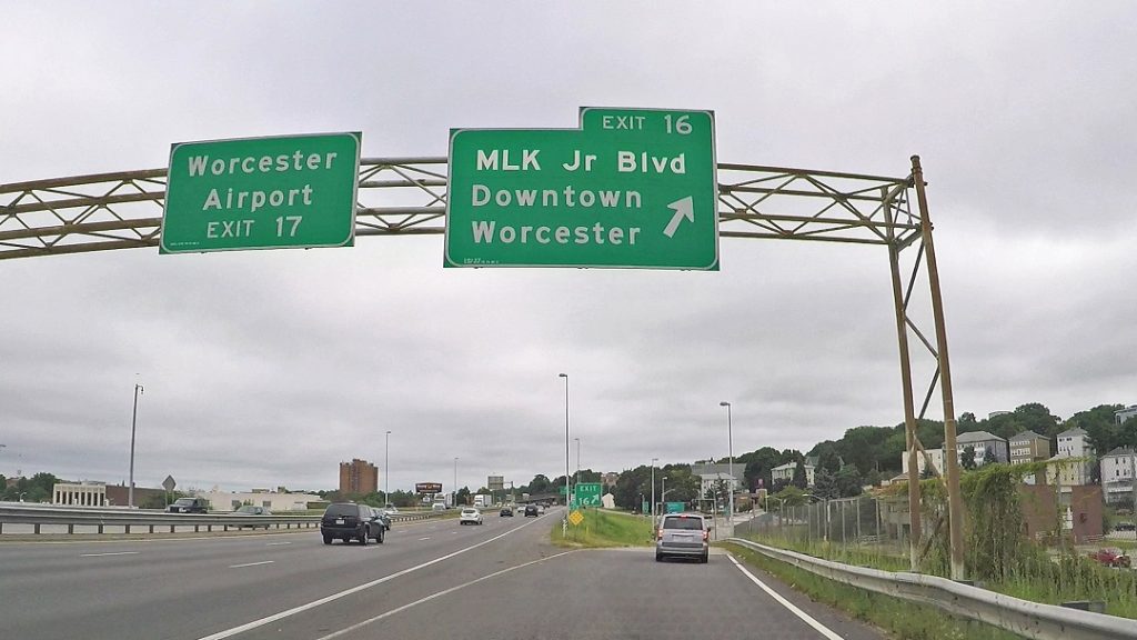 downtown worcester, massachusetts